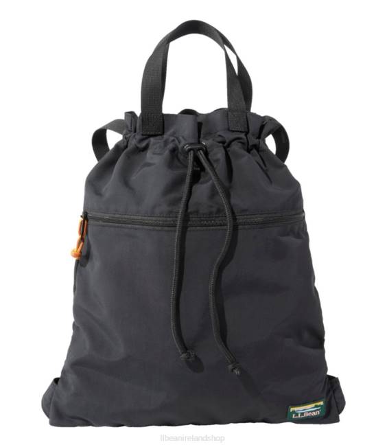 LLBean Mountain Classic Drawstring Pack Unisex J46J2421 Accessories Black