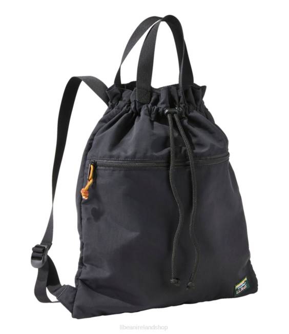 LLBean Mountain Classic Drawstring Pack Unisex J46J2421 Accessories Black