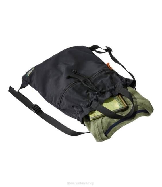 LLBean Mountain Classic Drawstring Pack Unisex J46J2421 Accessories Black