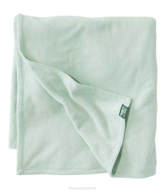 LLBean Mountain Classic Fleece Blanket Unisex J46J4434 Bedding Silver Sage
