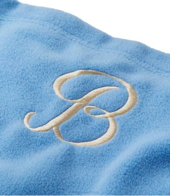 LLBean Mountain Classic Fleece Blanket Unisex J46J6350 Bedding Cream