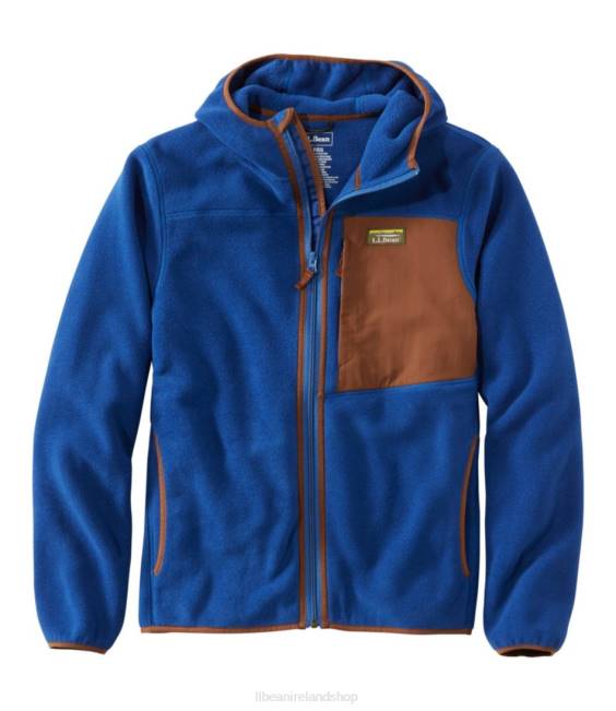 LLBean Mountain Classic Fleece Hoodie Men J46J3388 Outerwear Indigo Ink