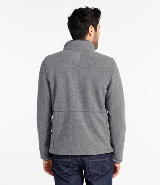 LLBean Mountain Classic Fleece Jacket Men J46J3283 Outerwear Rust Orange