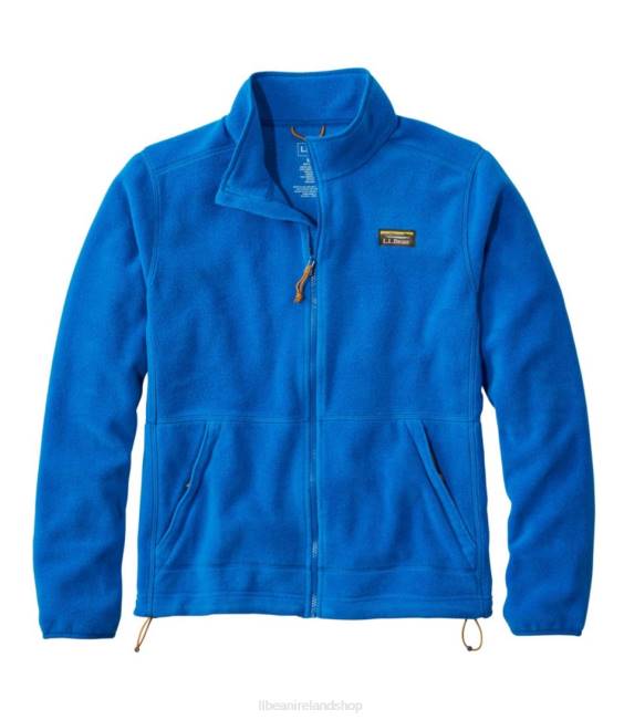 LLBean Mountain Classic Fleece Jacket Men J46J5882 Outerwear Crisp Lapis