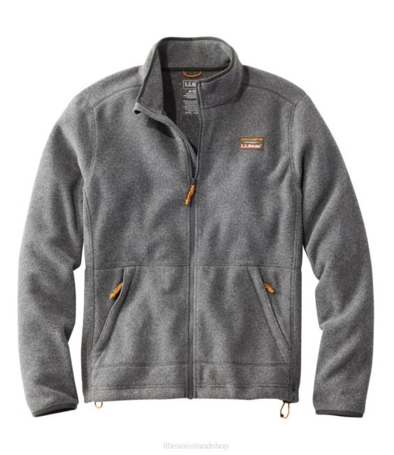 LLBean Mountain Classic Fleece Jacket Men J46J6572 Outerwear Charcoal Heather