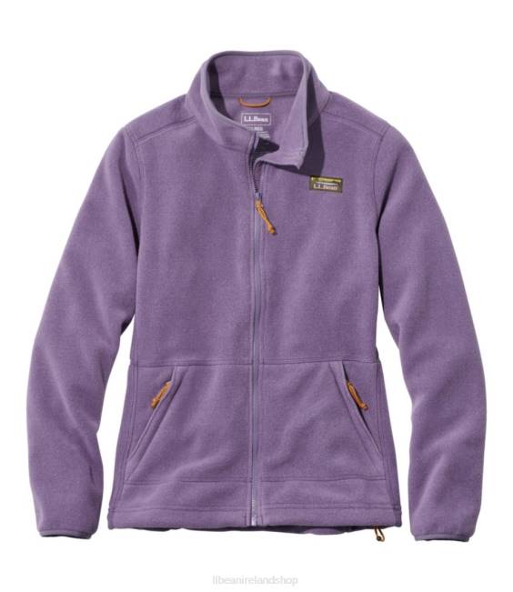 LLBean Mountain Classic Fleece Jacket Women J46J3596 Outerwear Muted Purple