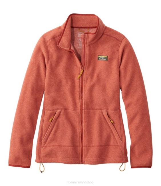 LLBean Mountain Classic Fleece Jacket Women J46J6027 Outerwear Sienna Brick