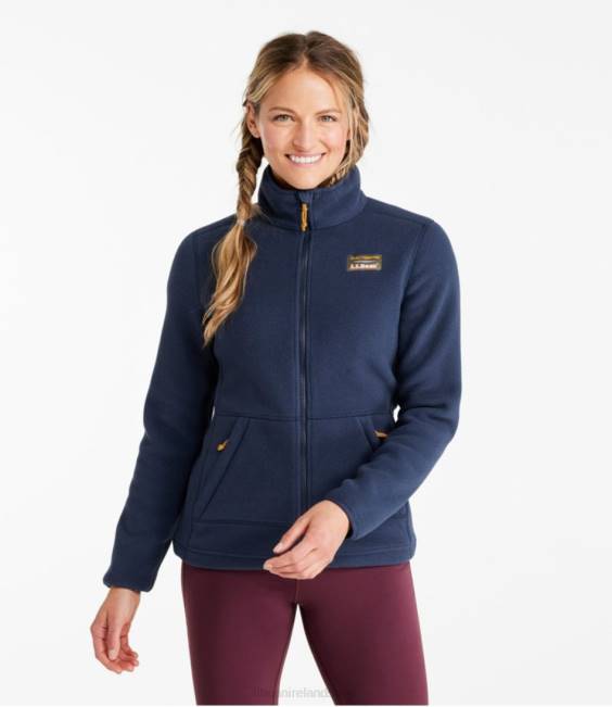 LLBean Mountain Classic Fleece Jacket Women J46J6661 Outerwear Black