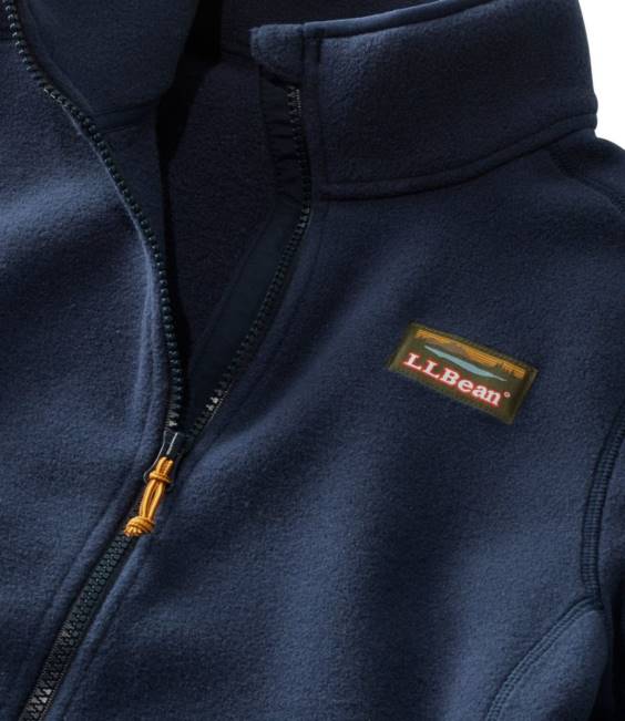 LLBean Mountain Classic Fleece Jacket Women J46J6661 Outerwear Black