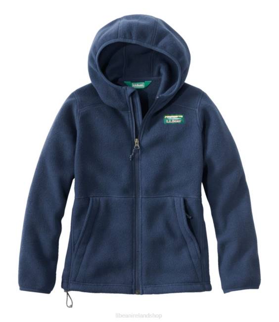 LLBean Mountain Classic Fleece Kids J46J487 Outerwear Nautical Navy
