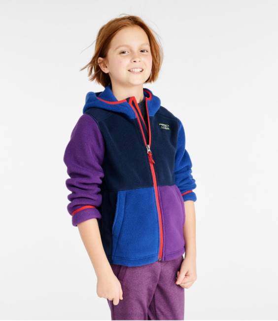 LLBean Mountain Classic Fleece Kids J46J908 Outerwear Nautical Navy