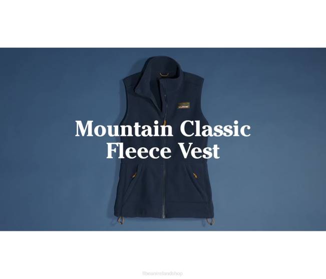 LLBean Mountain Classic Fleece Vest Women J46J5082 Outerwear Sienna Brick