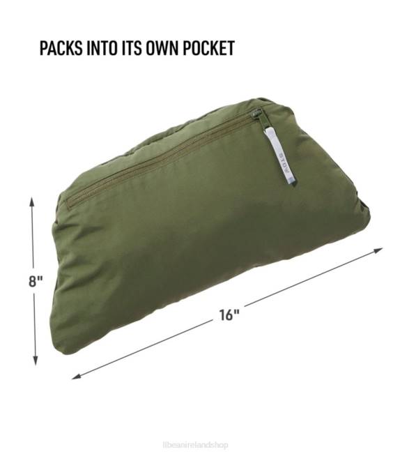 LLBean Mountain Classic Insulated Anorak Men J46J581 Outerwear Spruce/Tuscan Olive