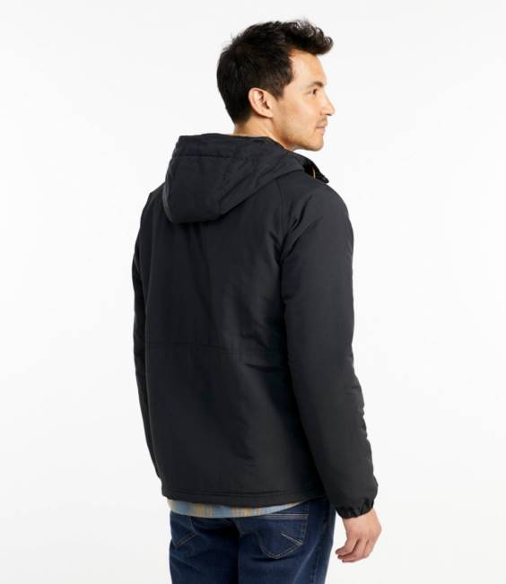 LLBean Mountain Classic Insulated Anorak Men J46J878 Outerwear Nautical Navy
