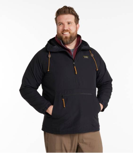 LLBean Mountain Classic Insulated Anorak Men J46J878 Outerwear Nautical Navy