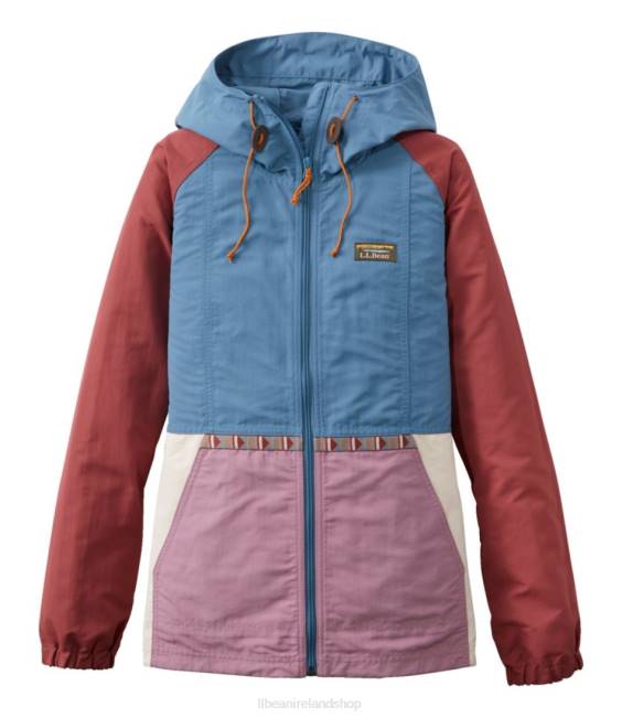 LLBean Mountain Classic Jacket Women J46J5066 Outerwear Bayside Blue/Iris Mauve