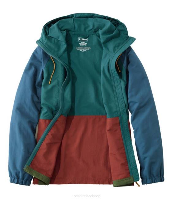 LLBean Mountain Classic Jacket Women J46J826 Outerwear Natural/Mineral Blue