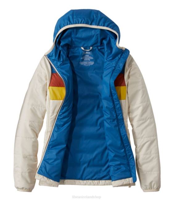 LLBean Mountain Classic Puffer Hooded Jacket Women J46J6051 Outerwear Storm Blue/Steel Blue