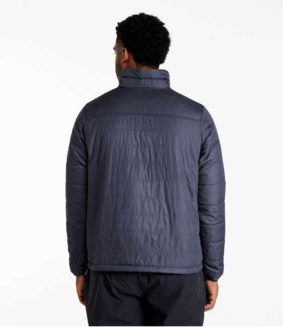 LLBean Mountain Classic Puffer Pullover Men J46J3453 Outerwear Gunmetal Gray