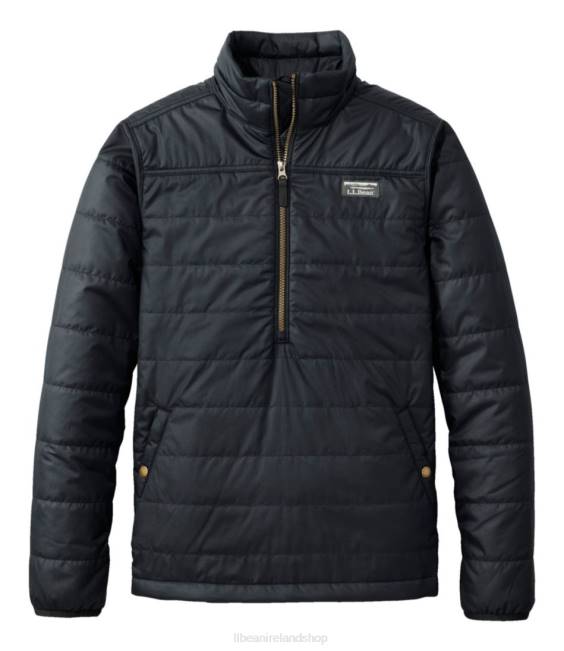 LLBean Mountain Classic Puffer Pullover Men J46J605 Outerwear Black