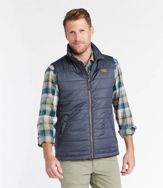 LLBean Mountain Classic Puffer Vest Men J46J3521 Outerwear Gunmetal Gray