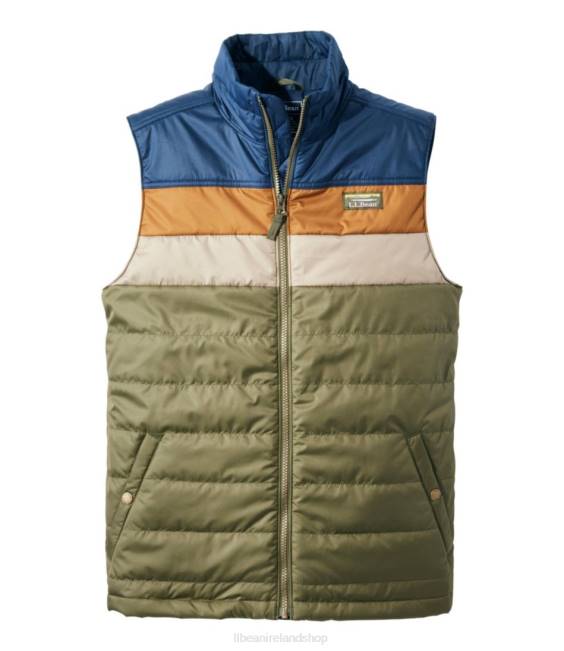 LLBean Mountain Classic Puffer Vest Men J46J747 Outerwear Dark Russet/Dark Barley