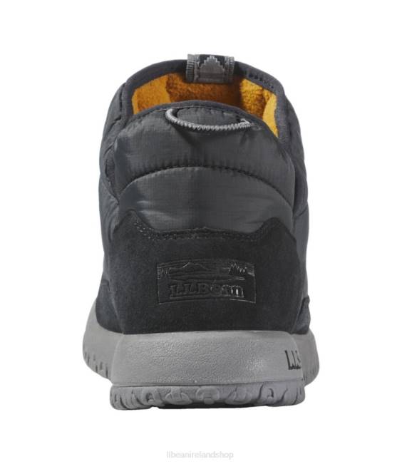 LLBean Mountain Classic Quilted Ankle Boots Men J46J3754 Footwear Black/Iron