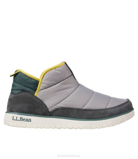 LLBean Mountain Classic Quilted Ankle Boots Men J46J6701 Footwear Iron/Frost Gray