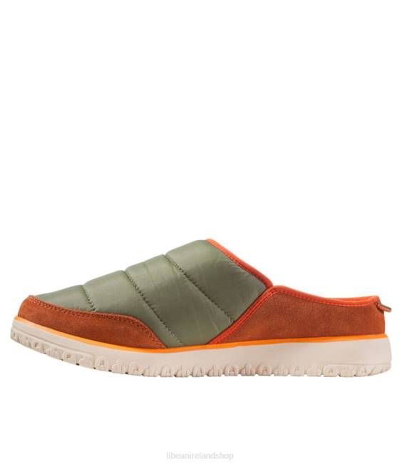 LLBean Mountain Classic Quilted Slides Men J46J3803 Footwear Black/Iron