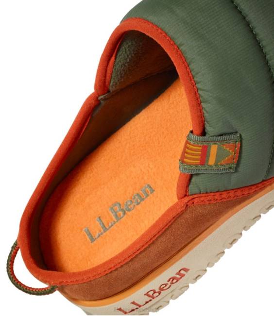 LLBean Mountain Classic Quilted Slides Men J46J3803 Footwear Black/Iron