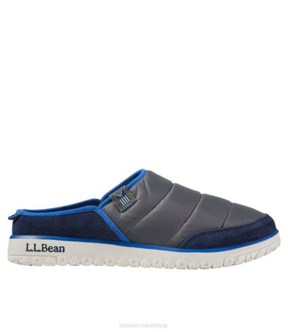 LLBean Mountain Classic Quilted Slides Men J46J5209 Footwear Nautical Navy/Shale Gray