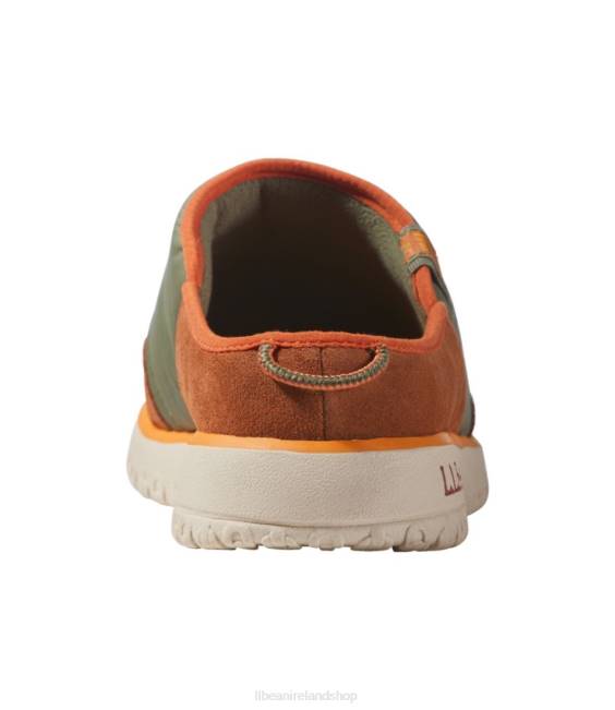 LLBean Mountain Classic Quilted Slides Men J46J5209 Footwear Nautical Navy/Shale Gray