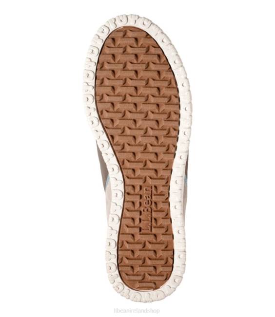 LLBean Mountain Classic Quilted Slides Women J46J5194 Footwear Gray Birch/Taupe Brown