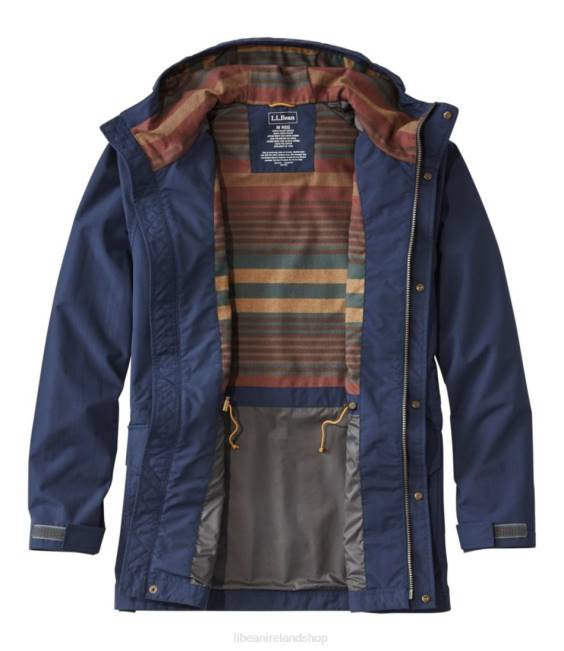 LLBean Mountain Classic Water-Resistant Jacket Men J46J5941 Outerwear Black