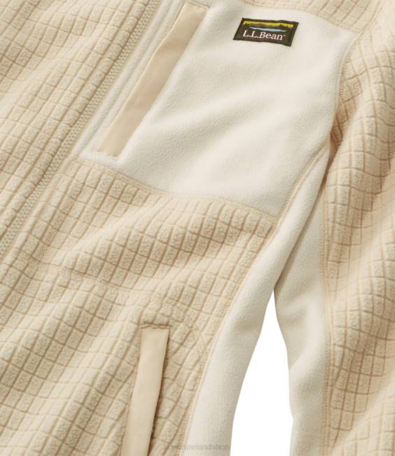 LLBean Mountain Classic Windproof Fleece Jacket Women J46J3601 Outerwear Taupe Brown/Gray Birch