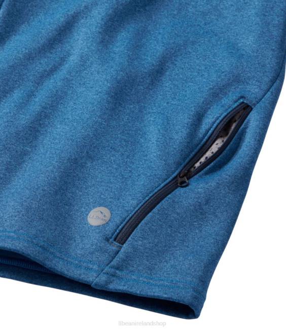 LLBean Mountain Fleece Full-Zip Hoodie Men J46J3392 Outerwear Carbon Navy/Marine Blue