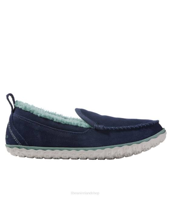 LLBean Mountain Slippers Women J46J3722 Footwear Classic Navy/Sea Pine