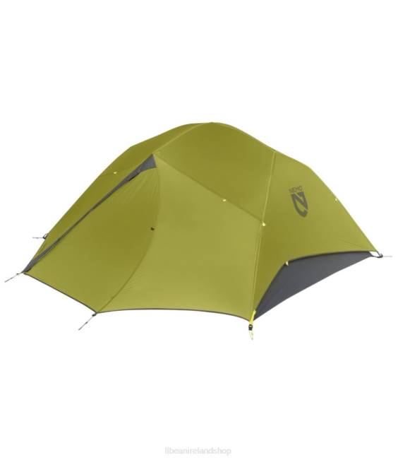 LLBean NEMO Dagger OSMO 3-Person Backpacking Tent Unisex J46J2172 Outdoor Equipment Birch Bud/Goodnight Gray