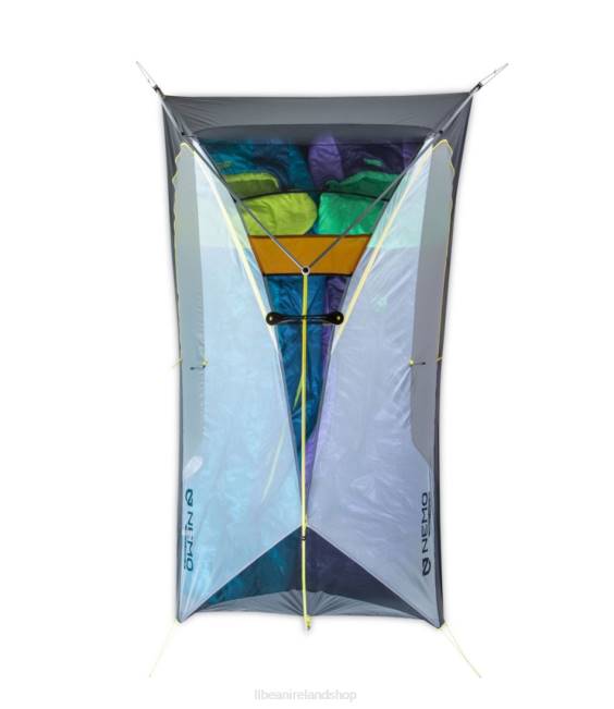 LLBean NEMO Hornet OSMO 2-Person Backpacking Tent Unisex J46J2297 Outdoor Equipment Birch Bud/Goodnight Gray