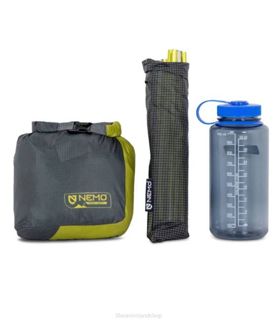 LLBean NEMO Hornet OSMO 2-Person Backpacking Tent Unisex J46J2297 Outdoor Equipment Birch Bud/Goodnight Gray