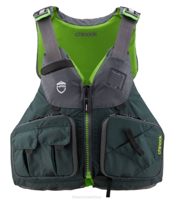 LLBean NRS Chinook Fishing PFD Unisex J46J5290 Water Sports Bayberry