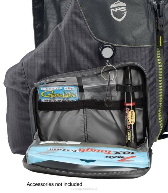 LLBean NRS Chinook Fishing PFD Unisex J46J5290 Water Sports Bayberry