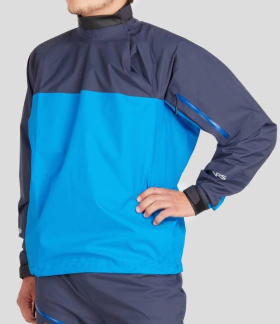 LLBean NRS Endurance Splash Jacket Men J46J3462 Water Sports Blue