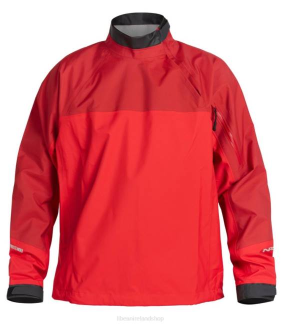 LLBean NRS Endurance Splash Jacket Men J46J618 Water Sports Red