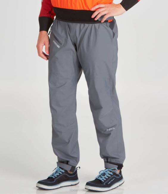 LLBean NRS Endurance Splash Pants Women J46J1841 Water Sports Gray