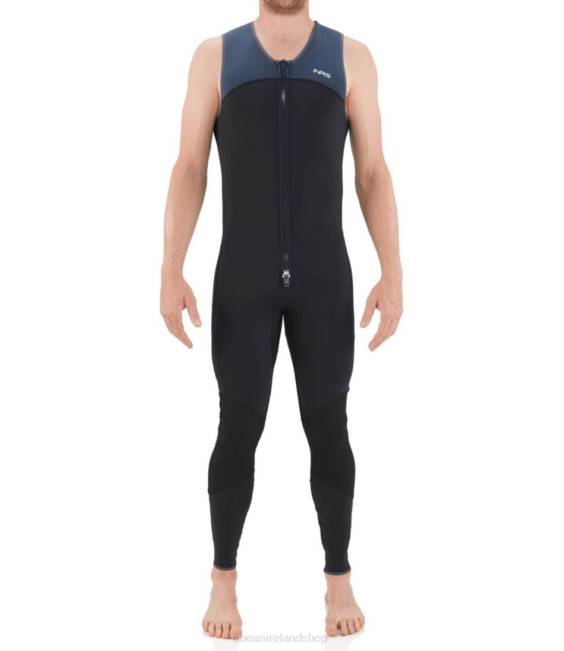 LLBean NRS Farmer John Wetsuit Men J46J600 Water Sports Black/Slate