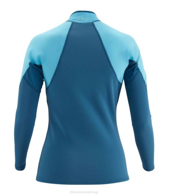 LLBean NRS HydroSkin 05 Jacket Women J46J1467 Water Sports Poseidon