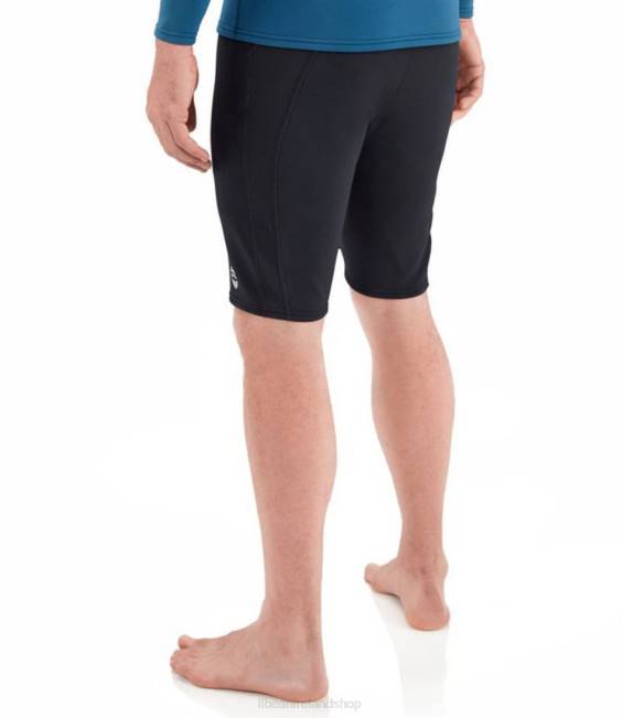 LLBean NRS HydroSkin 05mm Shorts Men J46J598 Water Sports Black