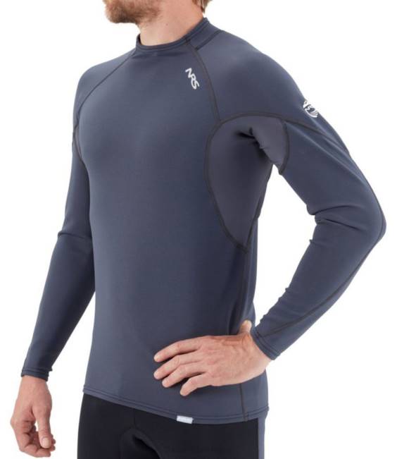 LLBean NRS HydroSkin 5mm Shirt Men J46J1522 Water Sports Poseidon