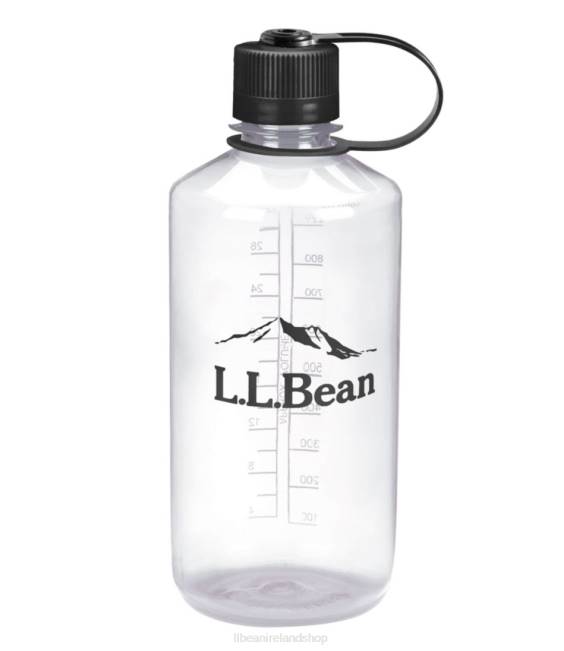 LLBean Nalgene Sustain Narrow Mouth Water Bottle with Logo Unisex J46J1775 Outdoor Accessories Clear
